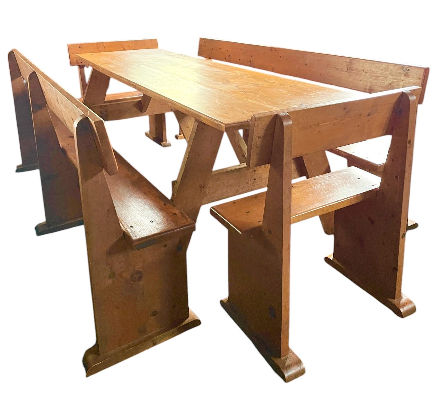 Gerald McCabe Style Dining Set Table Dining Table Breakfast Nook Dining Set Antique Classic American Dining Set Midcentury Modern Dining Set