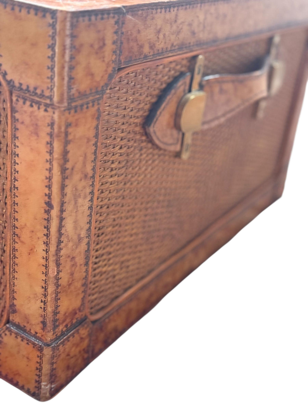 Maitland Smith — Rattan Trunk