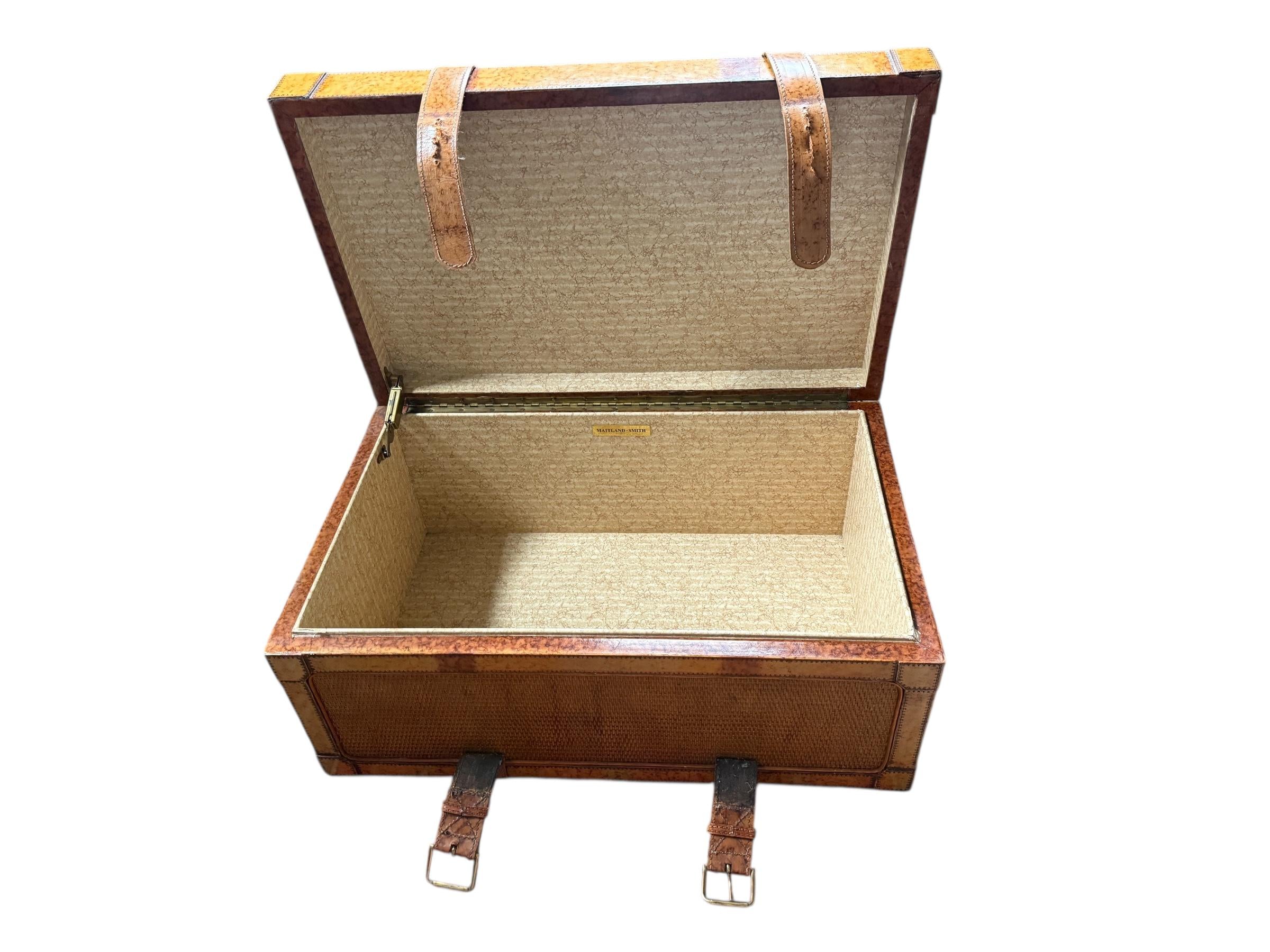 Maitland Smith — Rattan Trunk