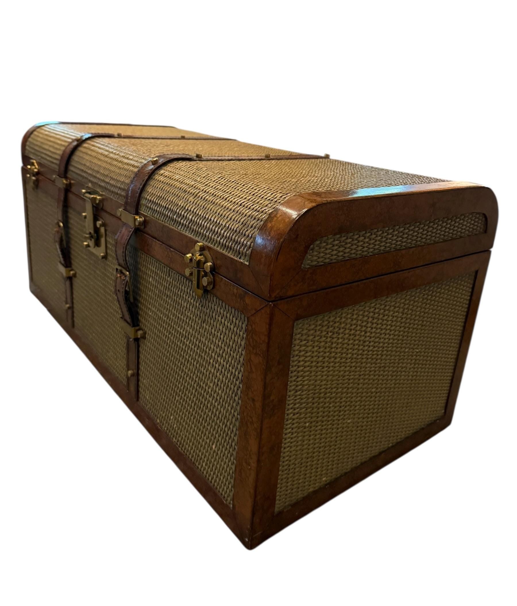 Maitland Smith — Chinoiserie Trunk