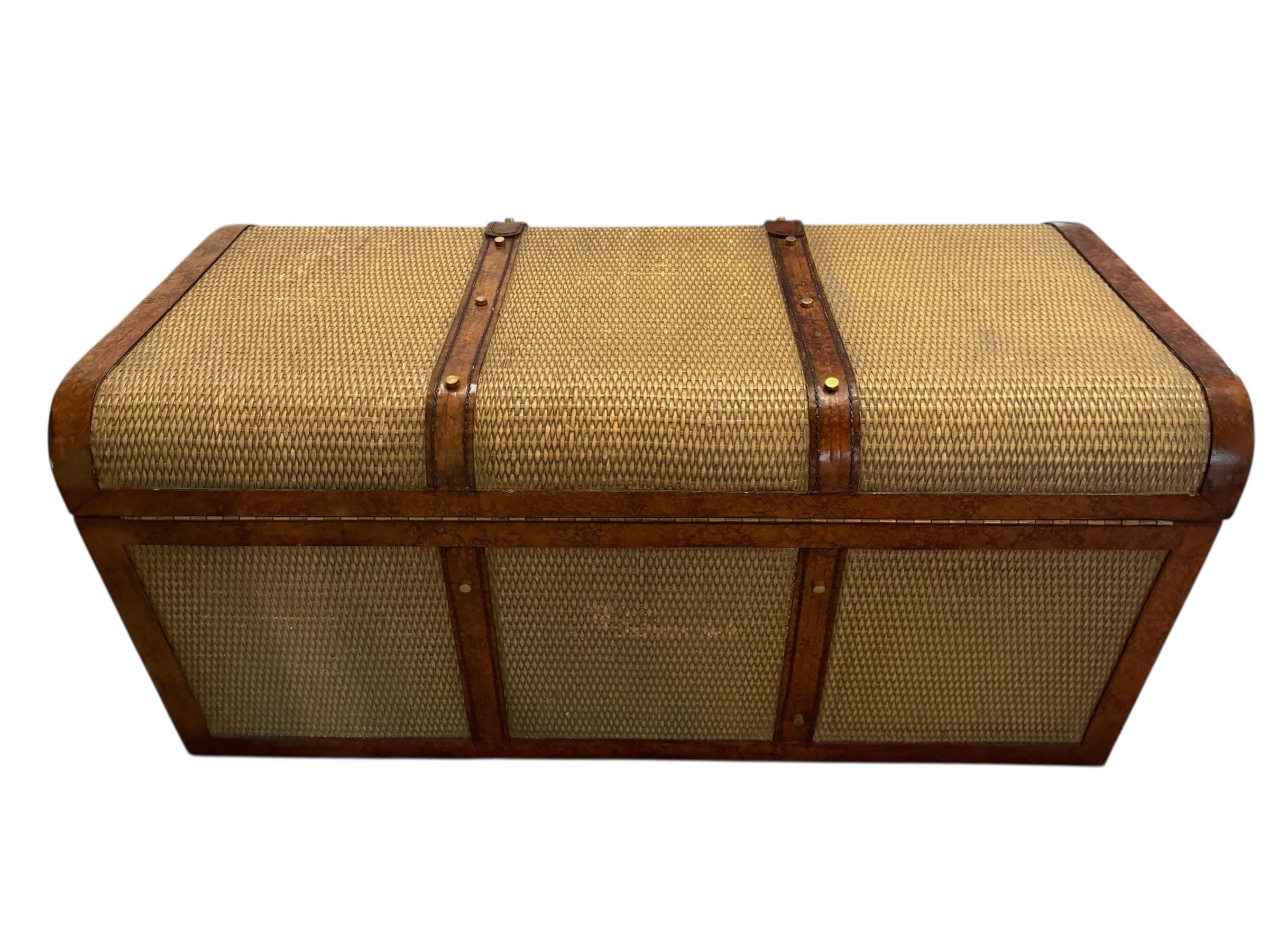 Maitland Smith — Chinoiserie Trunk