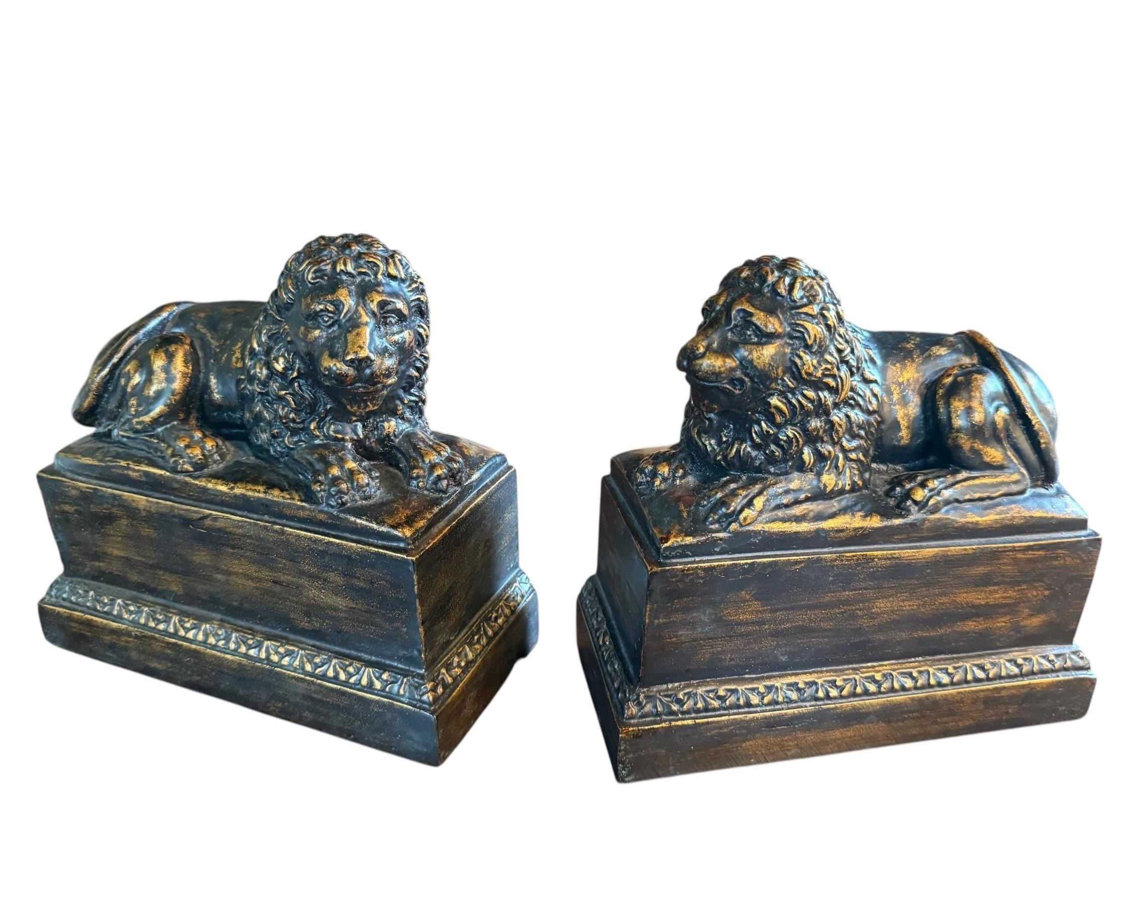 Borghese Style — Lion Bookends