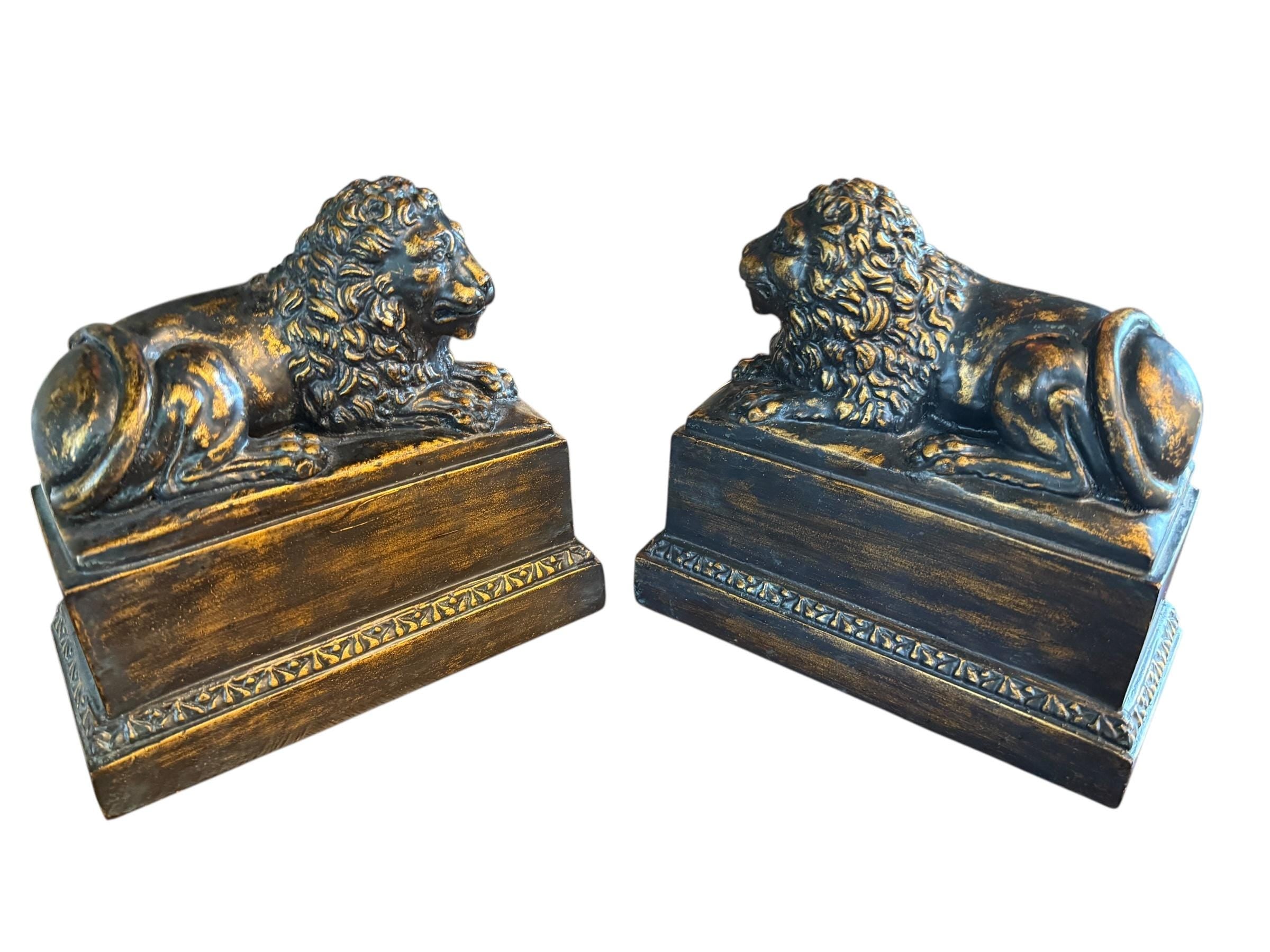 Borghese Style — Lion Bookends