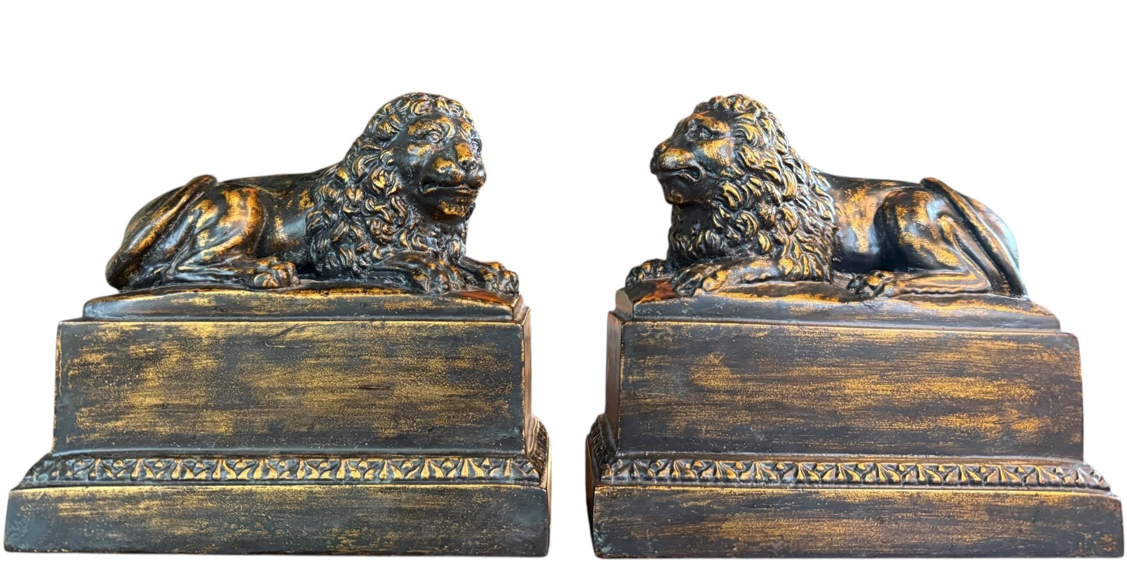 Borghese Style — Lion Bookends