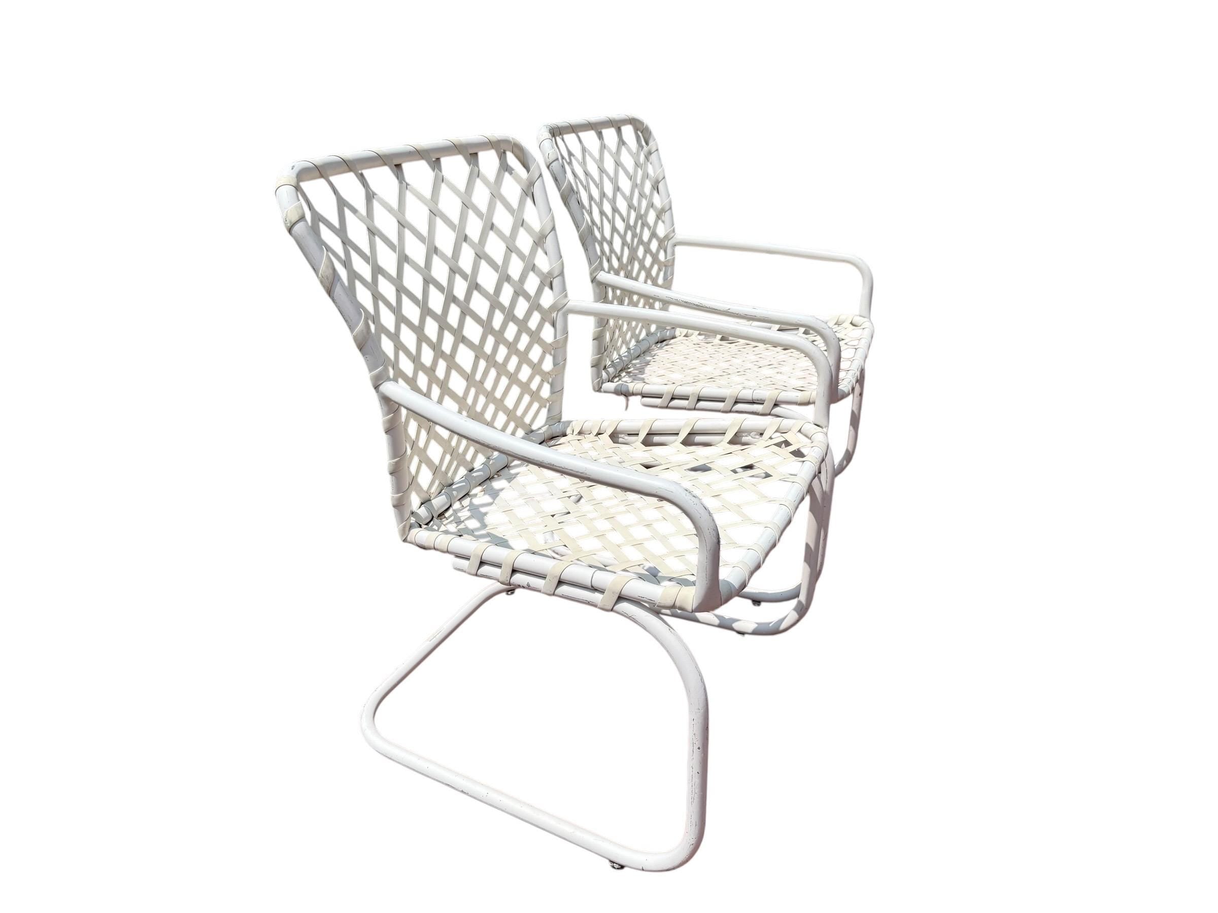 Brown Jordan Tamiami — Patio Chair Pair