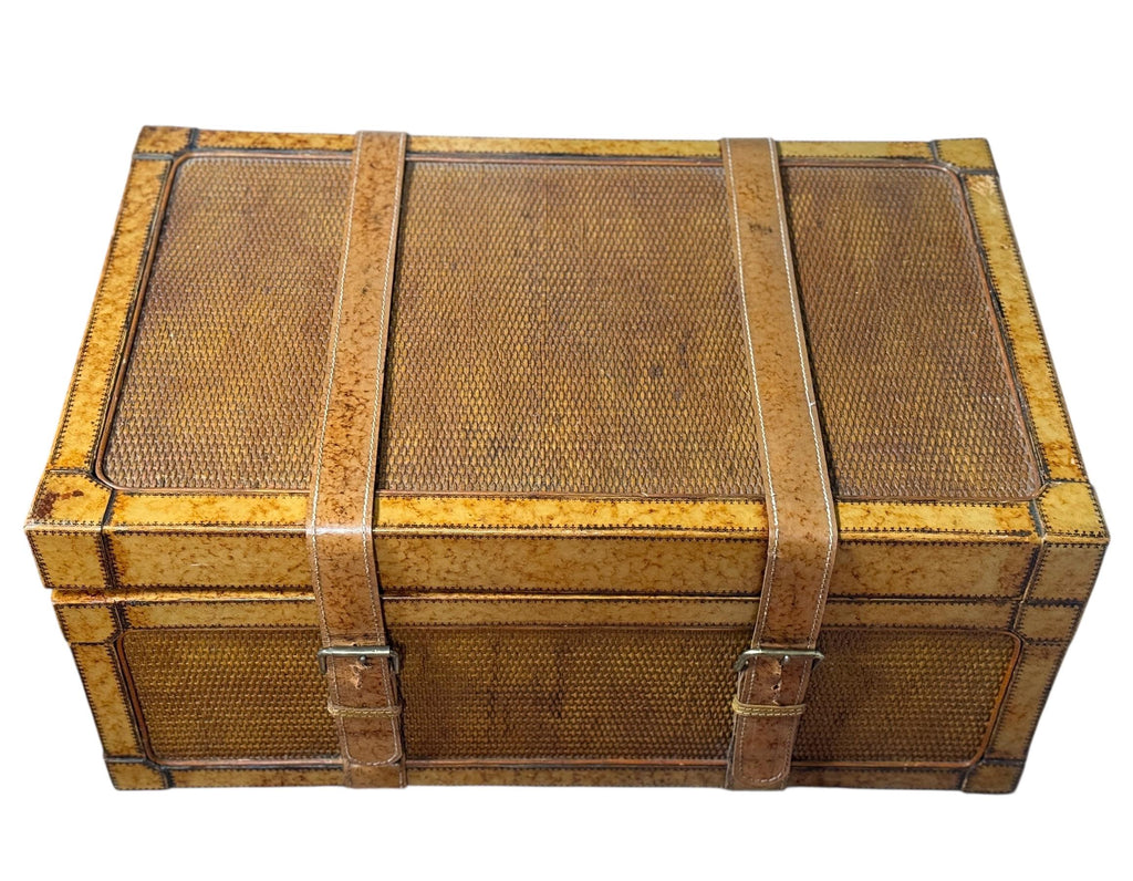Maitland Smith — Rattan Trunk