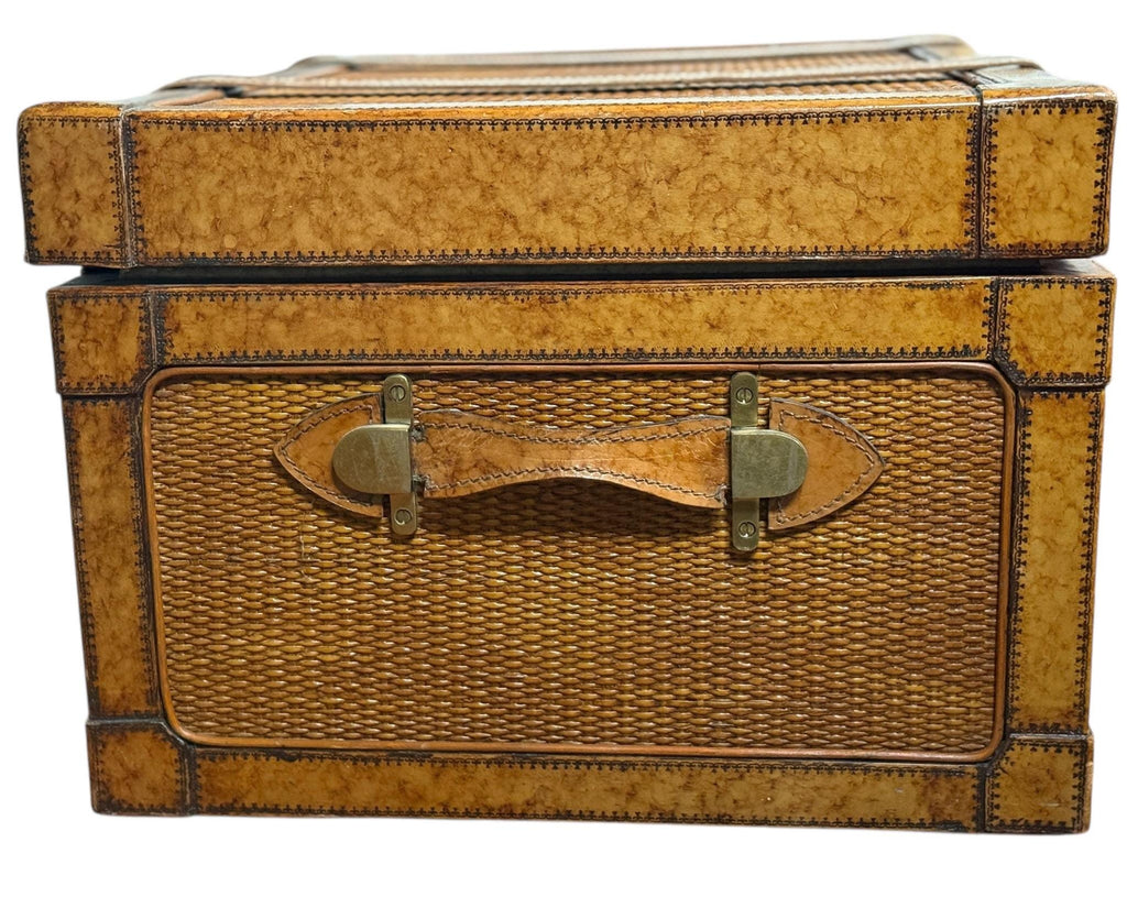 Maitland Smith — Rattan Trunk