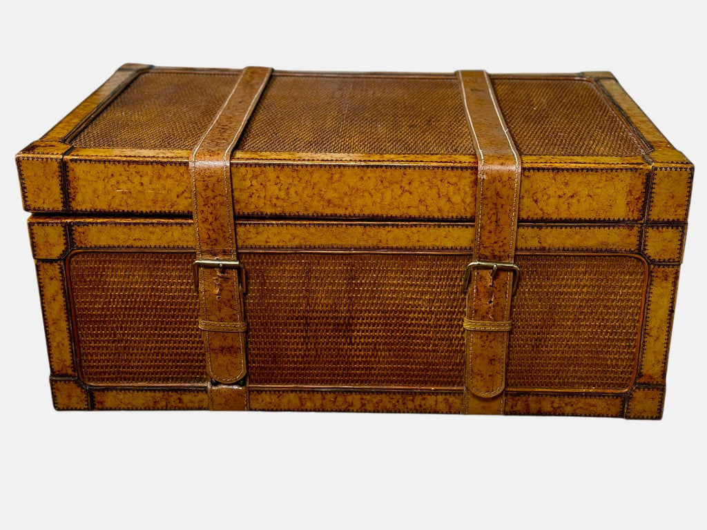 Maitland Smith — Rattan Trunk