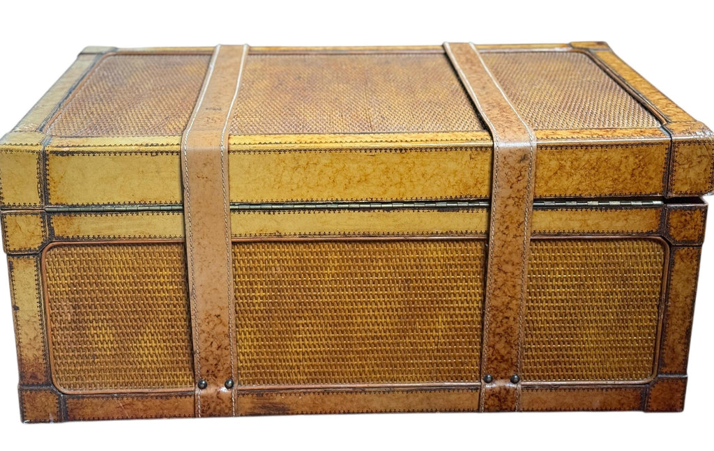 Maitland Smith — Rattan Trunk