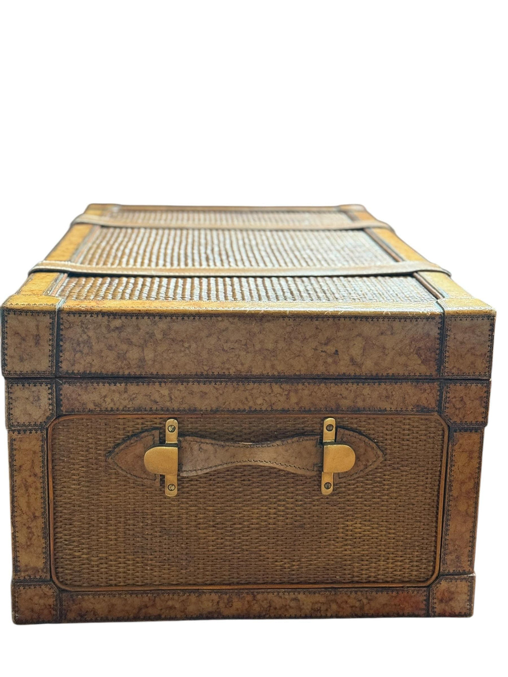Maitland Smith — Rattan Trunk