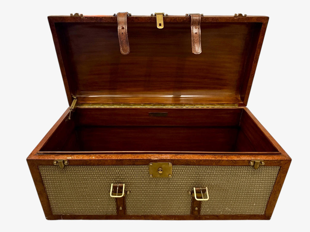 Maitland Smith — Rattan Trunk