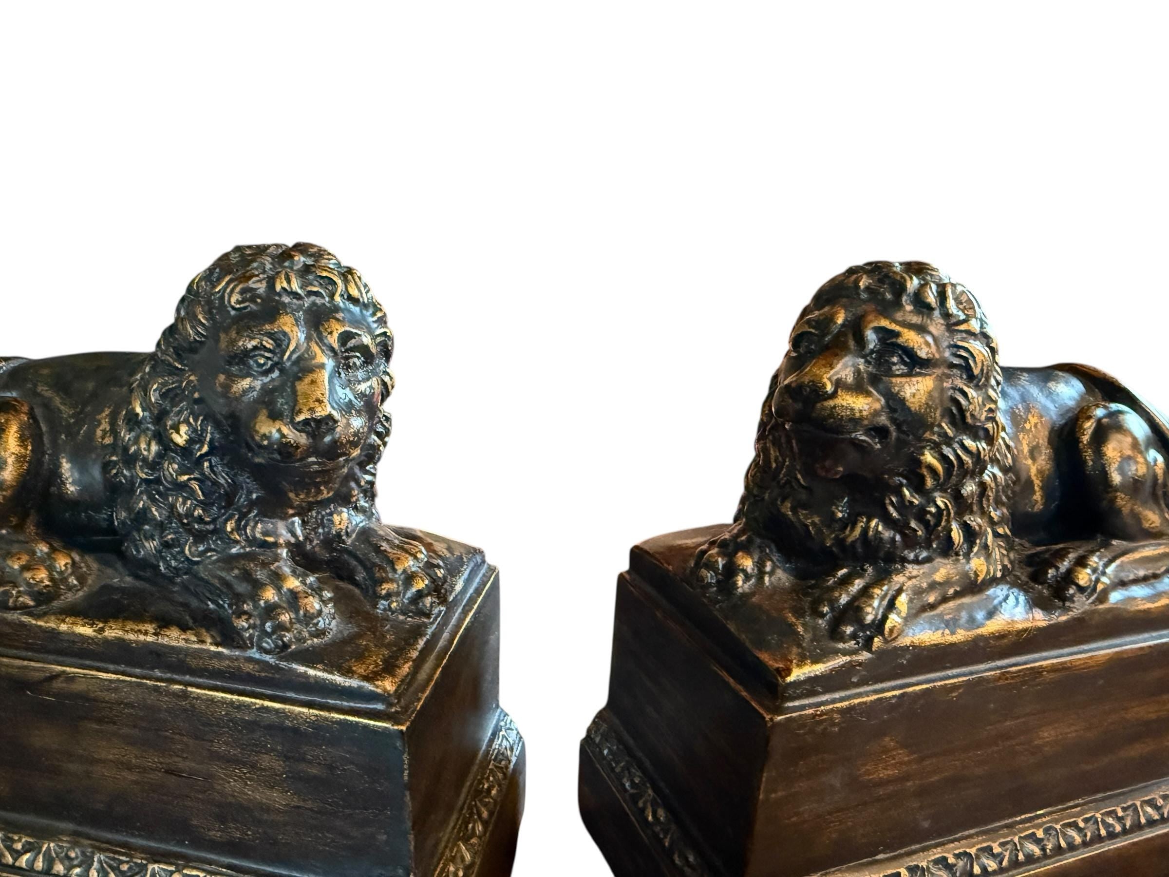 Borghese Style — Lion Bookends