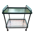 Brown Jordan Tamiami Green Barcart Brown Jordan Tamiami Green Patio Furniture Midcentury Modern Barcart Green Brown Jordan
