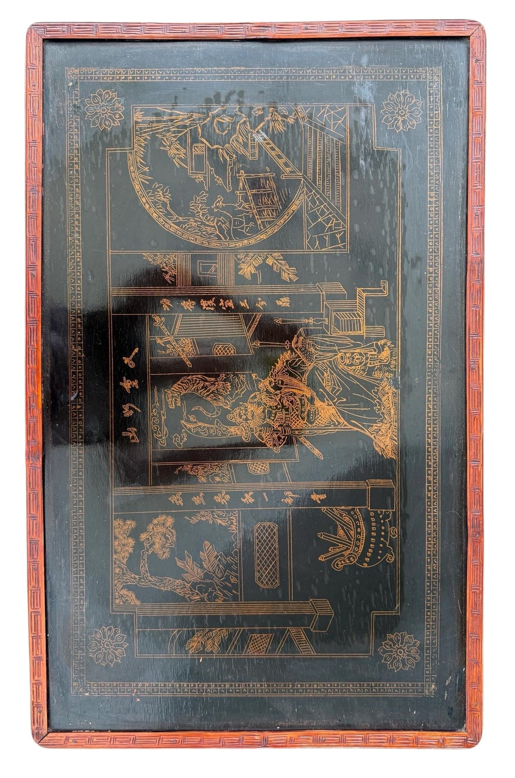 Maitland Smith — Chinoiserie Trunks, Set of 3