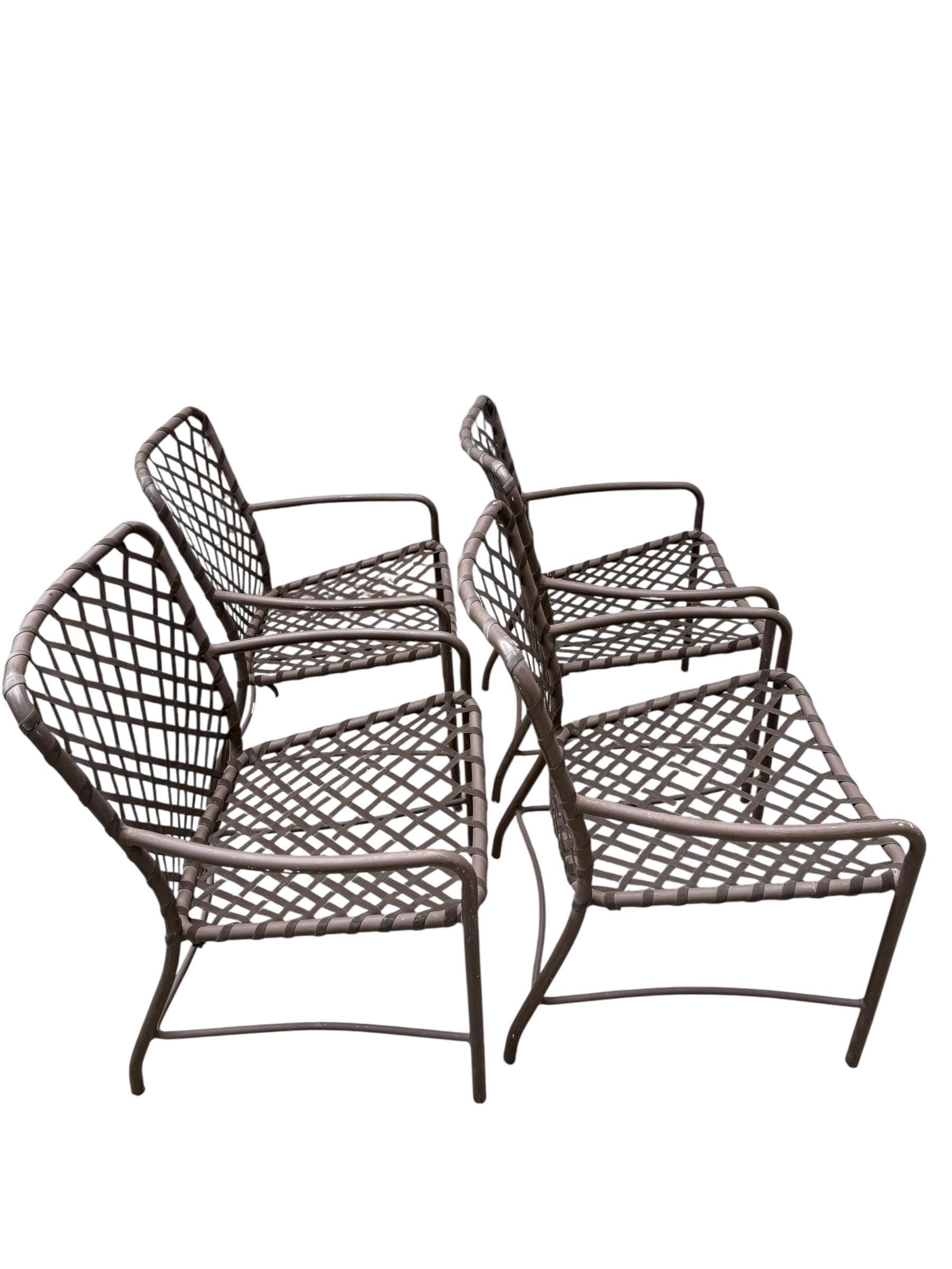 Brown Jordan Tamiami — Dining Chairs, Set of 4