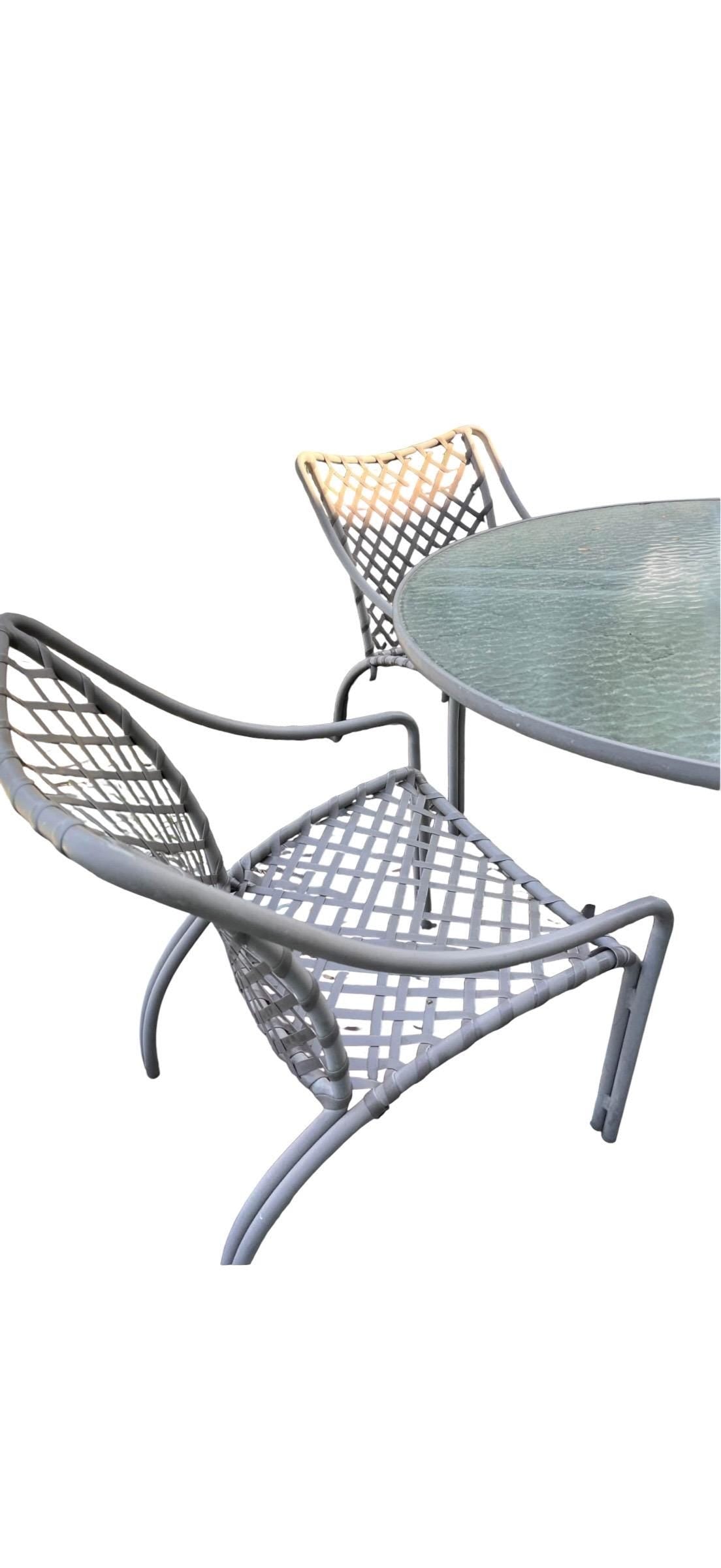 Brown Jordan Tamiami — Dining Set, 6 Person