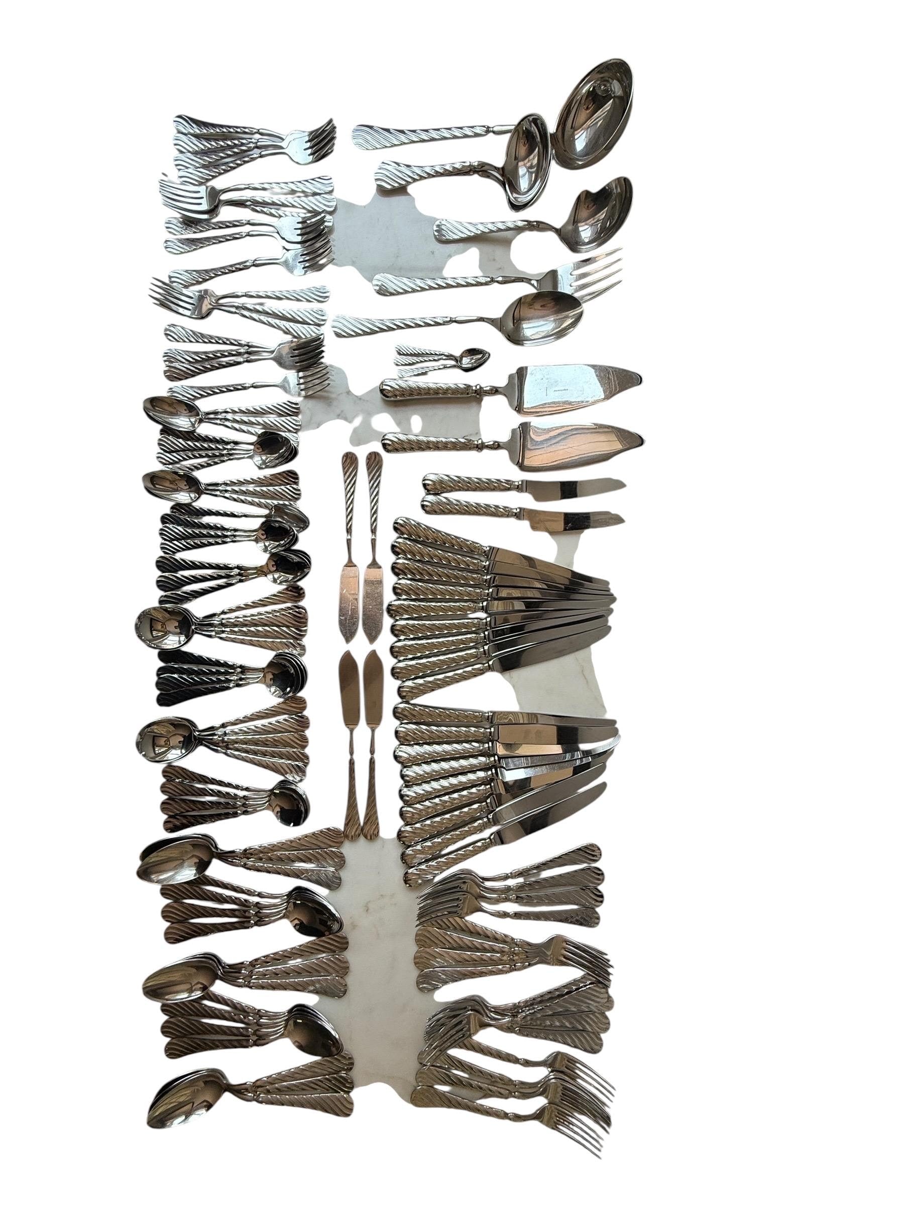 Christofle — Capricorne Flatware Set, 122 Piece