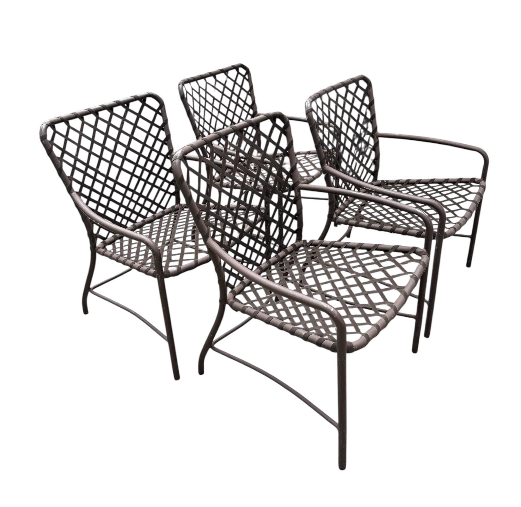 Brown Jordan Tamiami — Dining Chairs, Set of 4
