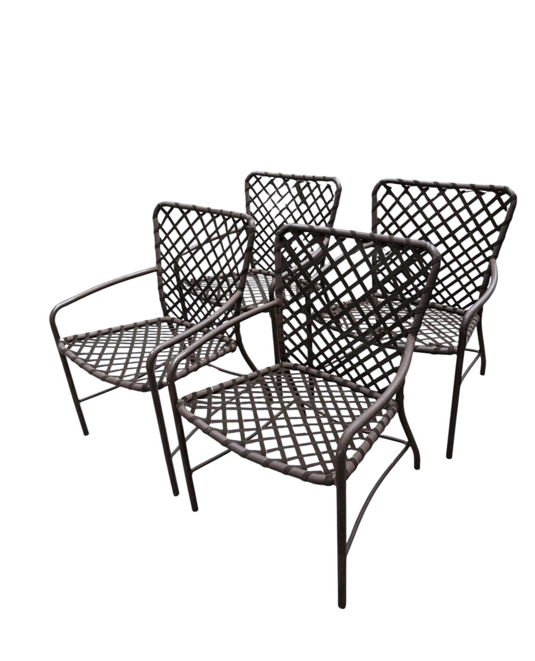 Brown Jordan Tamiami — Dining Chairs, Set of 4