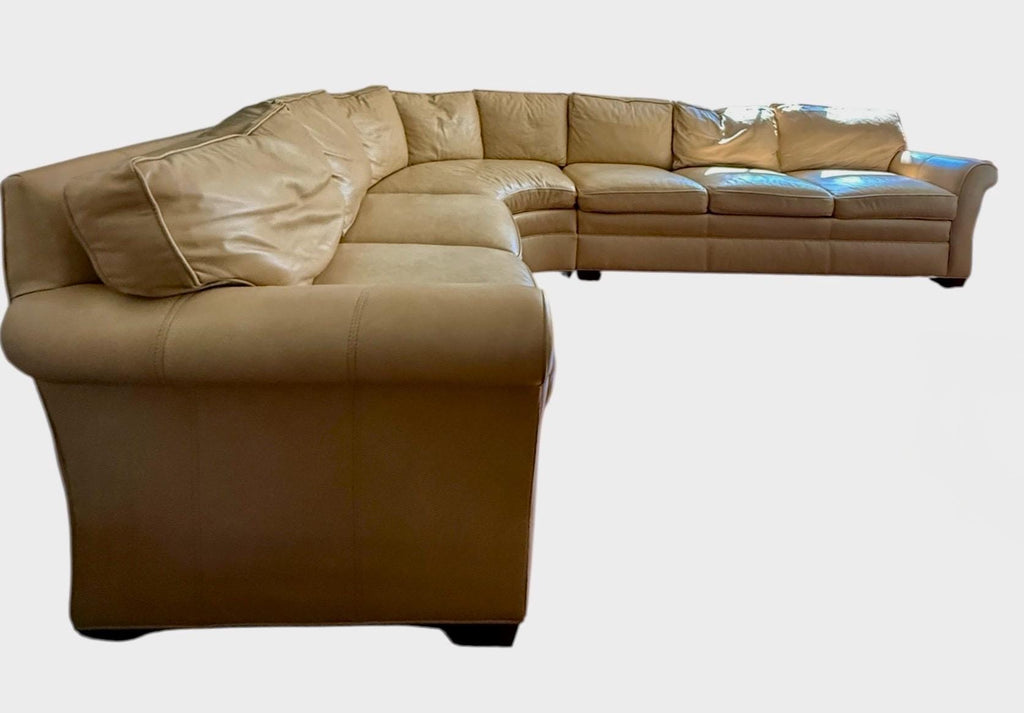 Stickley — Leather Sectional Sofa