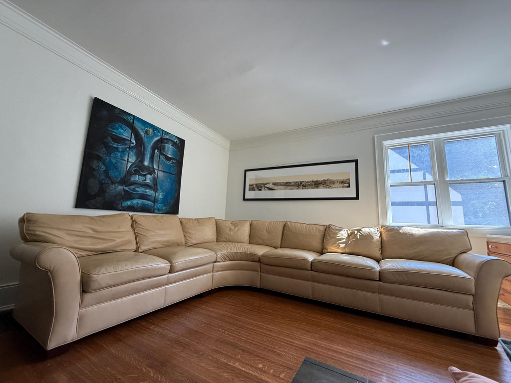Stickley — Leather Sectional Sofa