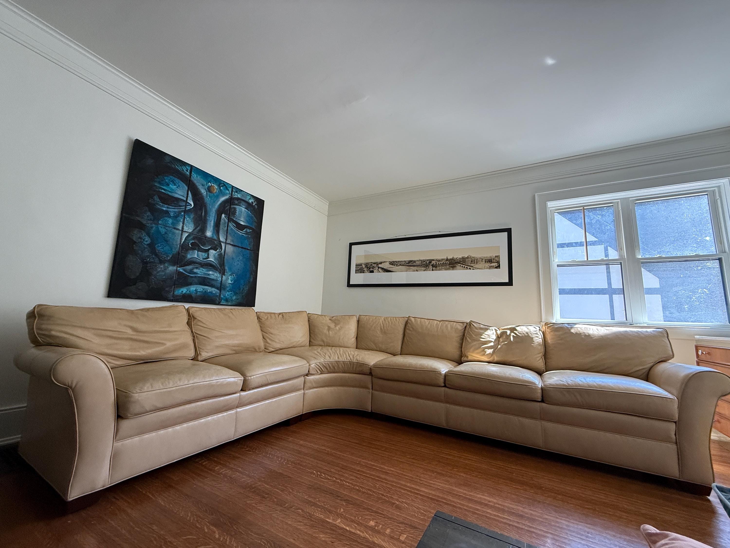 Stickley — Leather Sectional Sofa