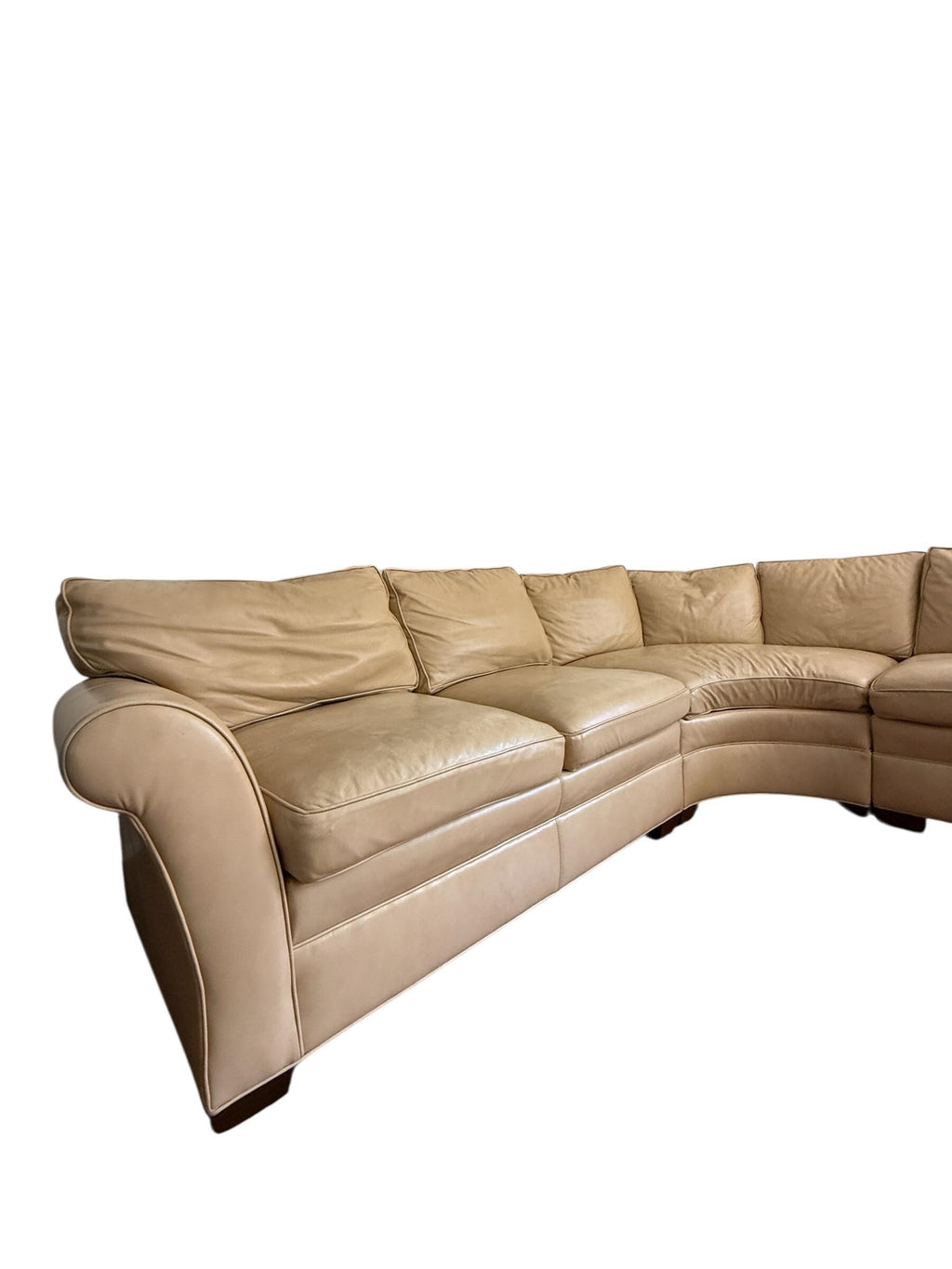 Stickley — Leather Sectional Sofa