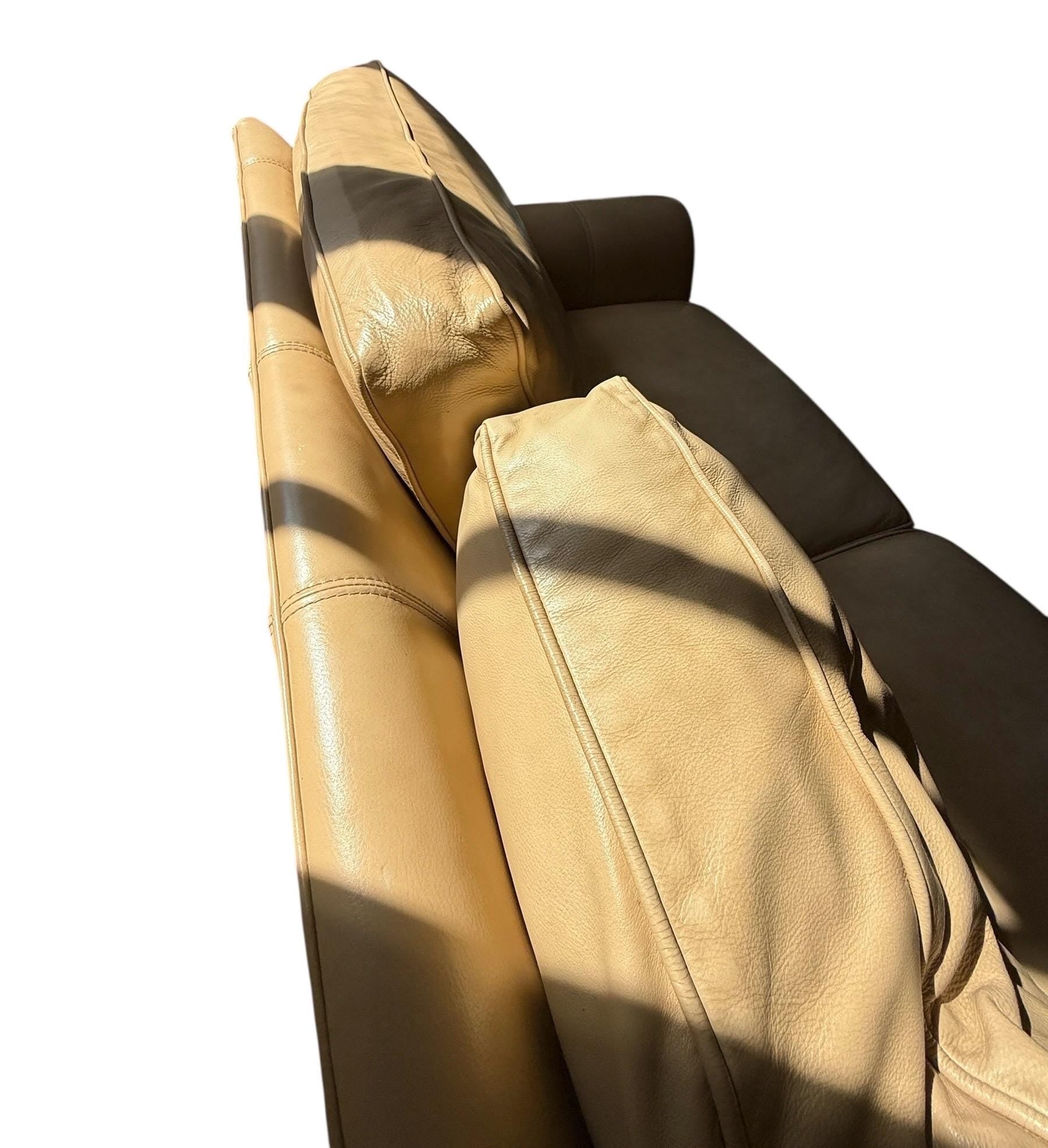 Stickley — Leather Sectional Sofa