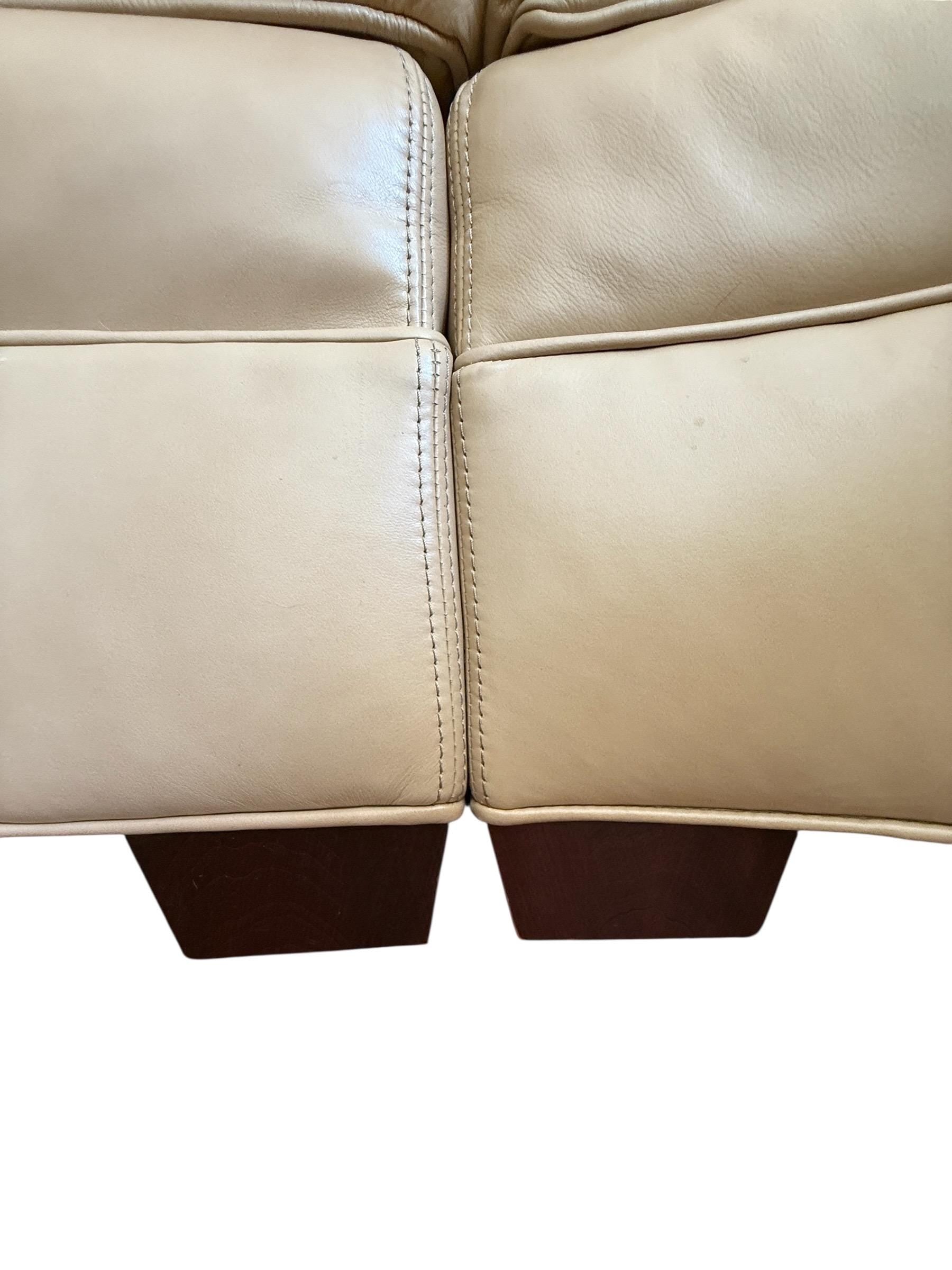 Stickley — Leather Sectional Sofa