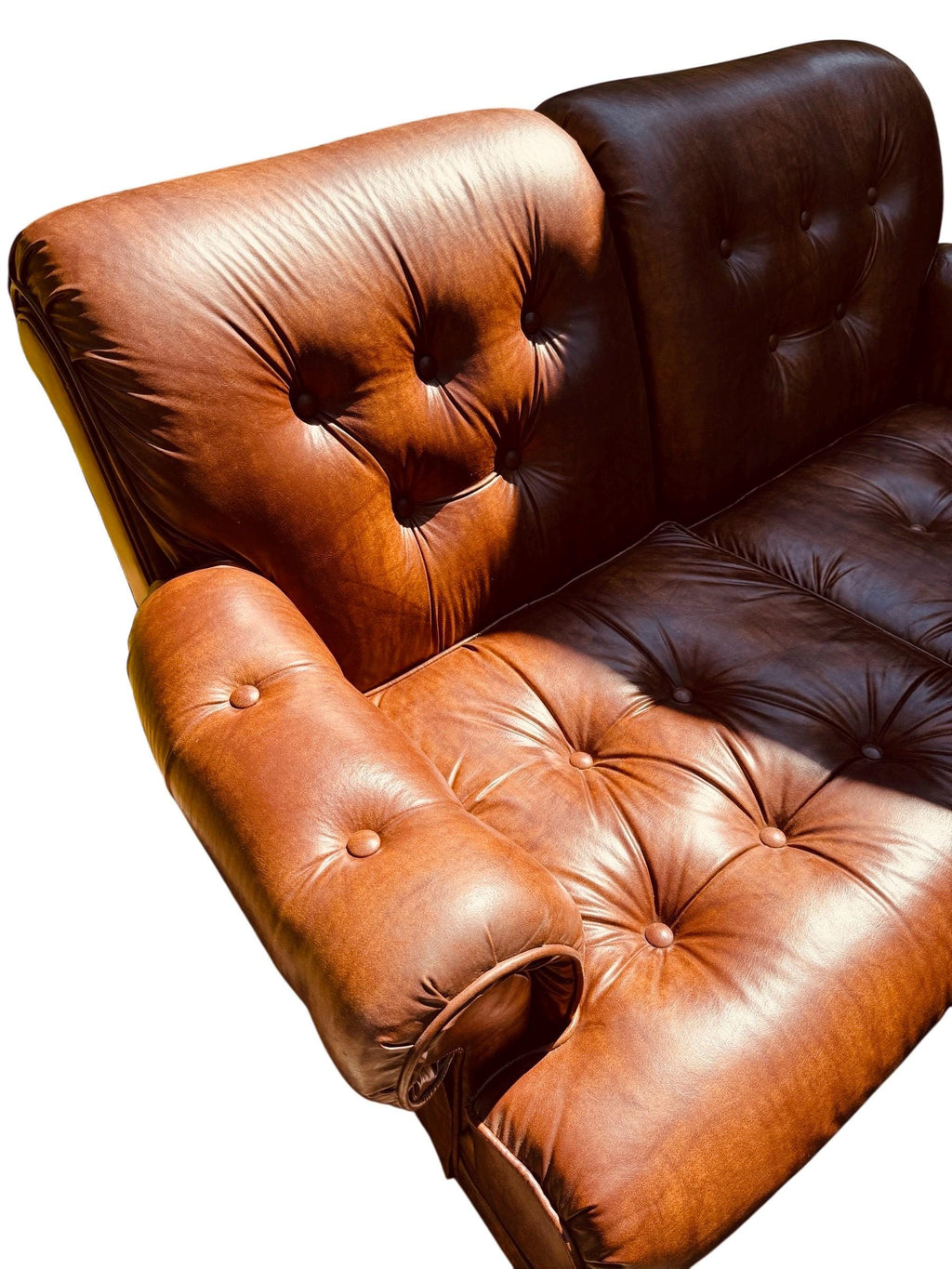 Leather Sofa — Ralph Lauren Style