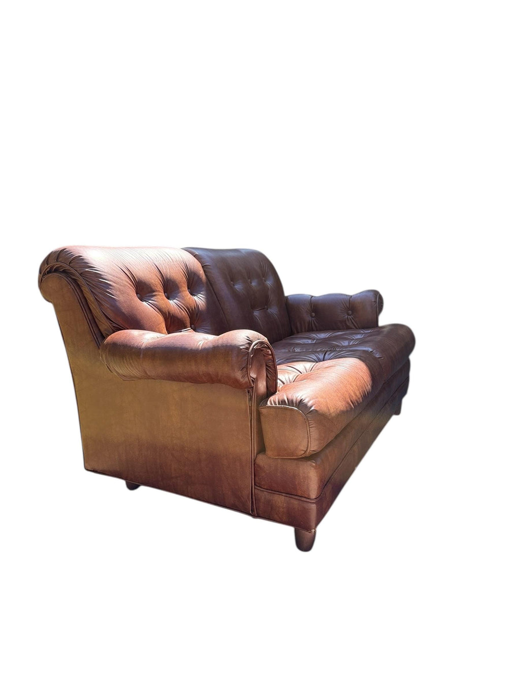 Leather Sofa — Ralph Lauren Style