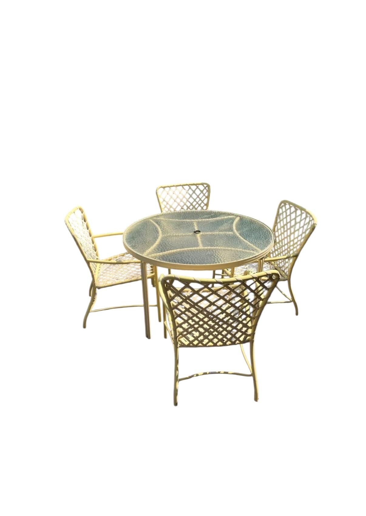 Brown Jordan Tamiami — Dining Set, 4 Person