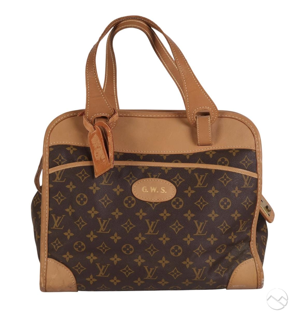 Vintage Louis Vuitton x French Luggage Co. Travel Bag Diaper Bag Weekender Weekend Bag Overnight Iconic Designer Handbag Purse LV Vintage
