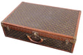 Vintage Louis Vuitton Alzer 80 Monogram Leather Trunk Suitcase Louis Vuitton