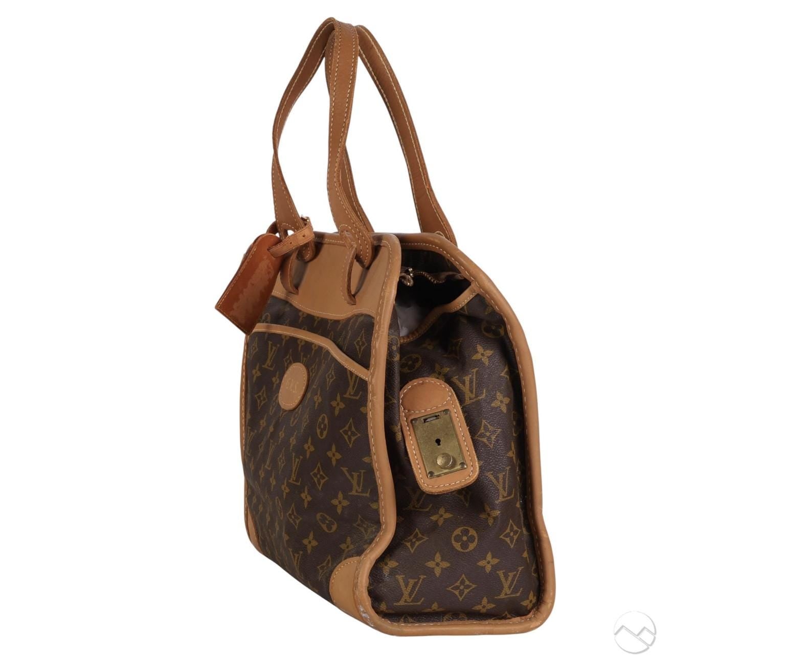 Vintage Louis Vuitton x French Luggage Co. Travel Bag Diaper Bag Weekender Weekend Bag Overnight Iconic Designer Handbag Purse LV Vintage