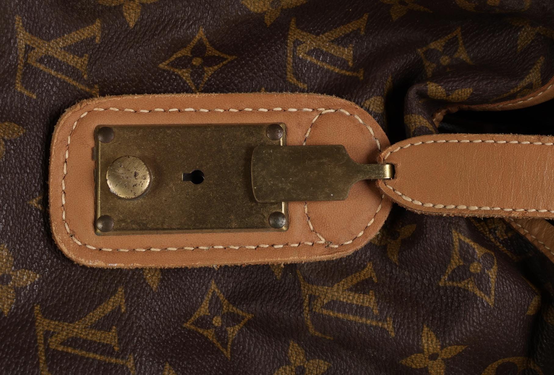 Vintage Louis Vuitton x French Luggage Co. Travel Bag Diaper Bag Weekender Weekend Bag Overnight Iconic Designer Handbag Purse LV Vintage