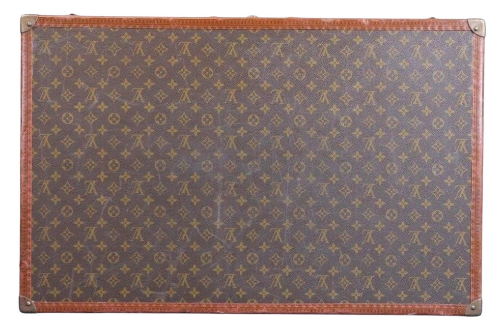 Vintage Louis Vuitton Alzer 80 Monogram Leather Trunk Suitcase Louis Vuitton