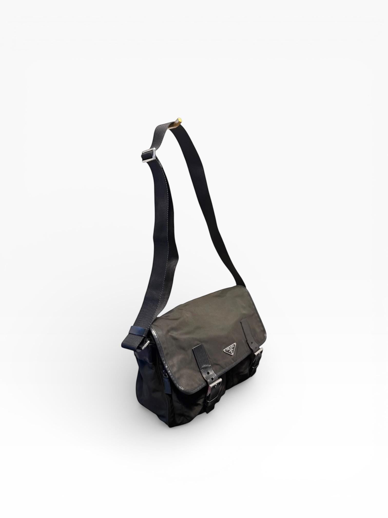 Prada — Tessuto Nylon Messenger Bag