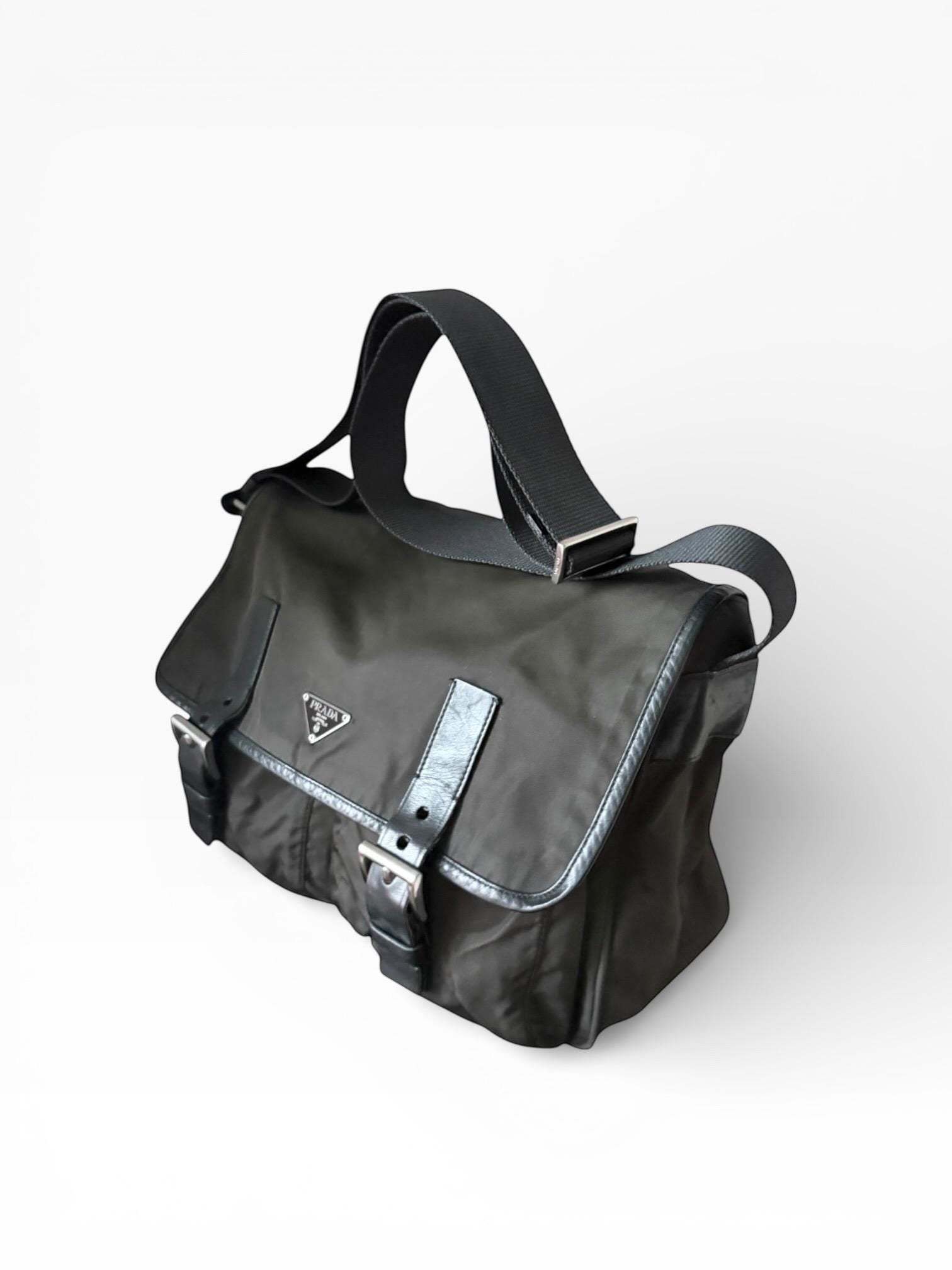 Prada — Tessuto Nylon Messenger Bag