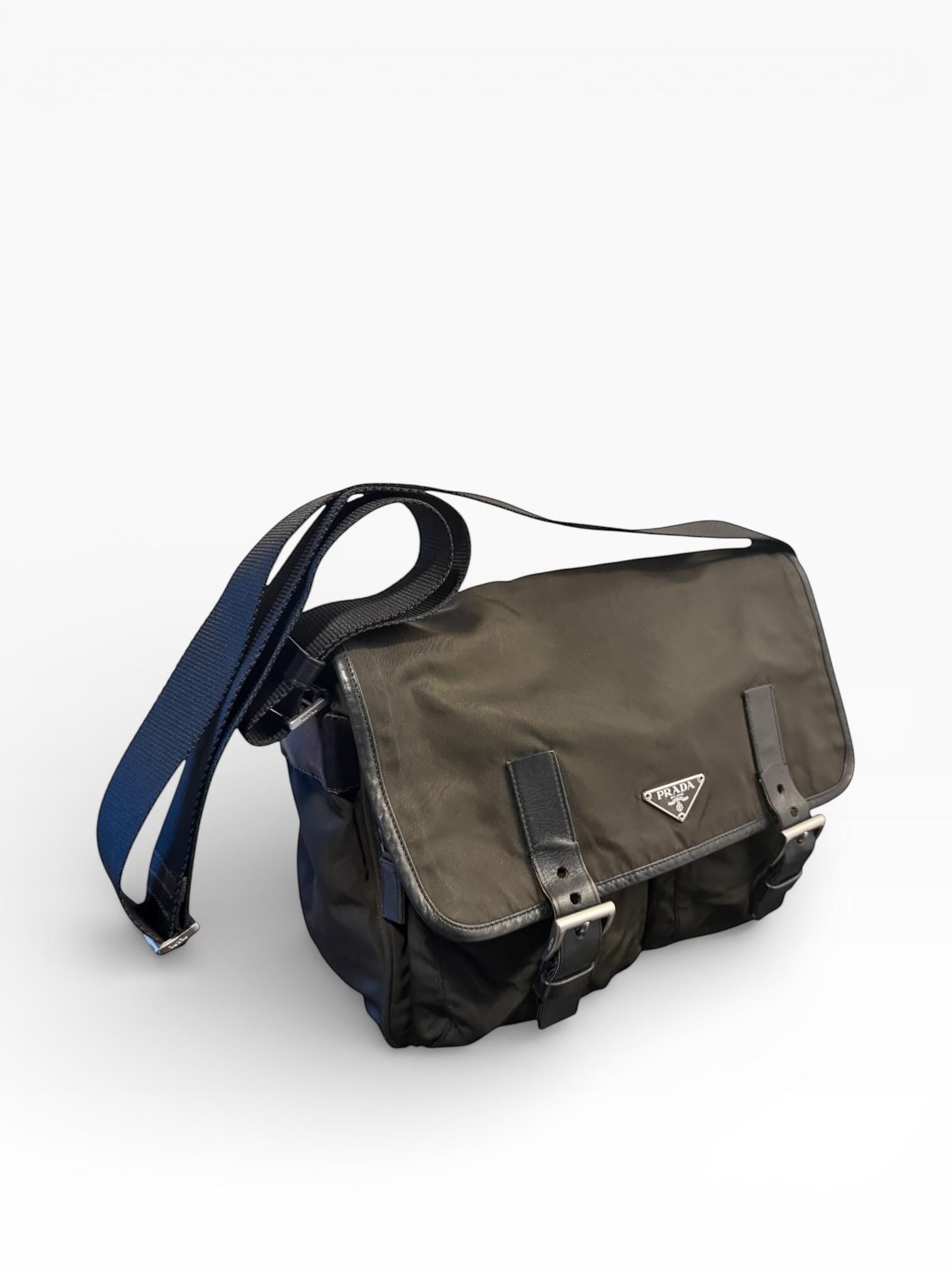 Prada — Tessuto Nylon Messenger Bag