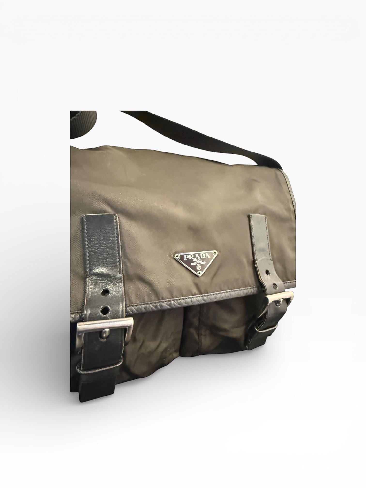 Prada — Tessuto Nylon Messenger Bag