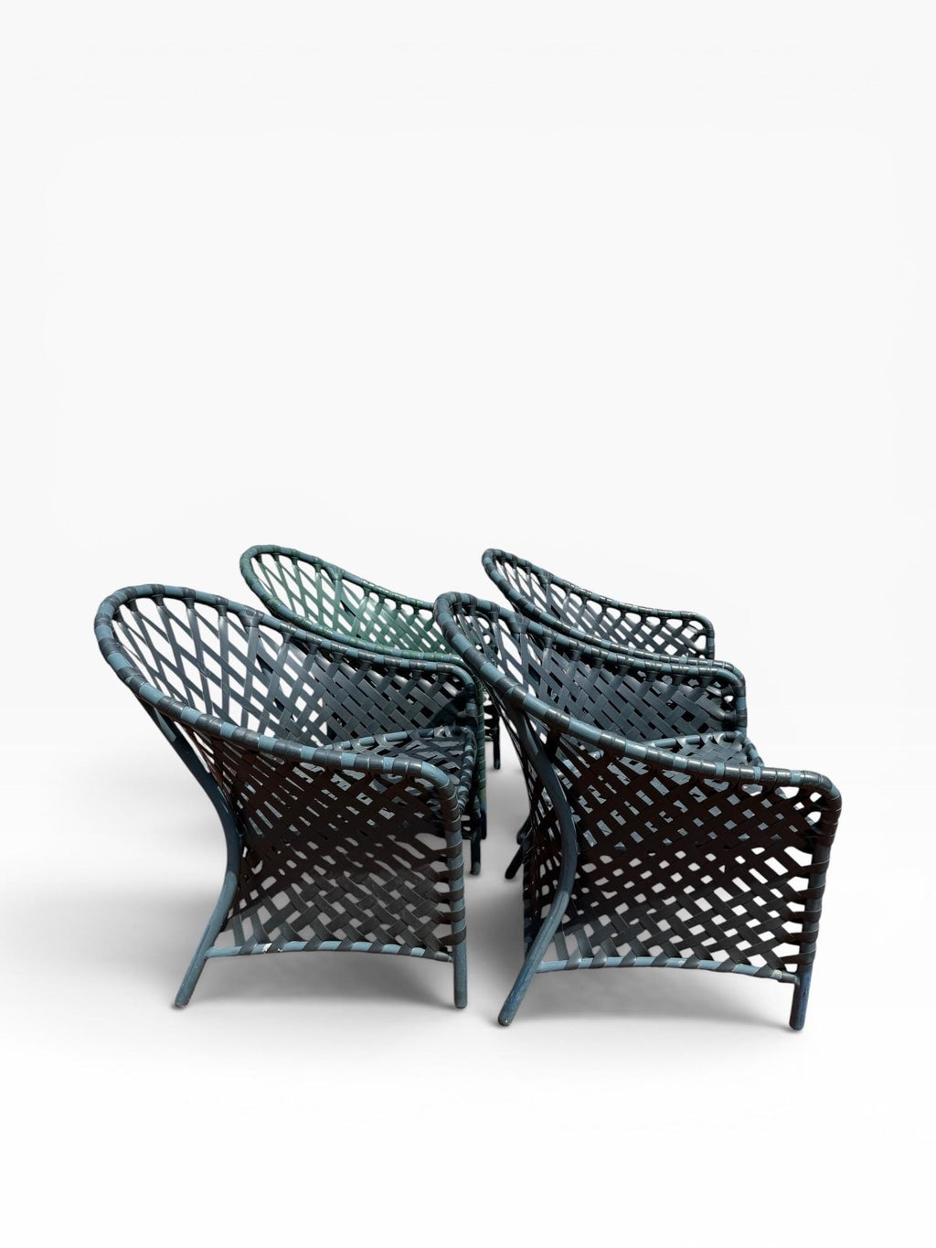 Brown Jordan Tamiami Green Dining Set 4 Person Patio Dining Set Brown Jordan Tamiami