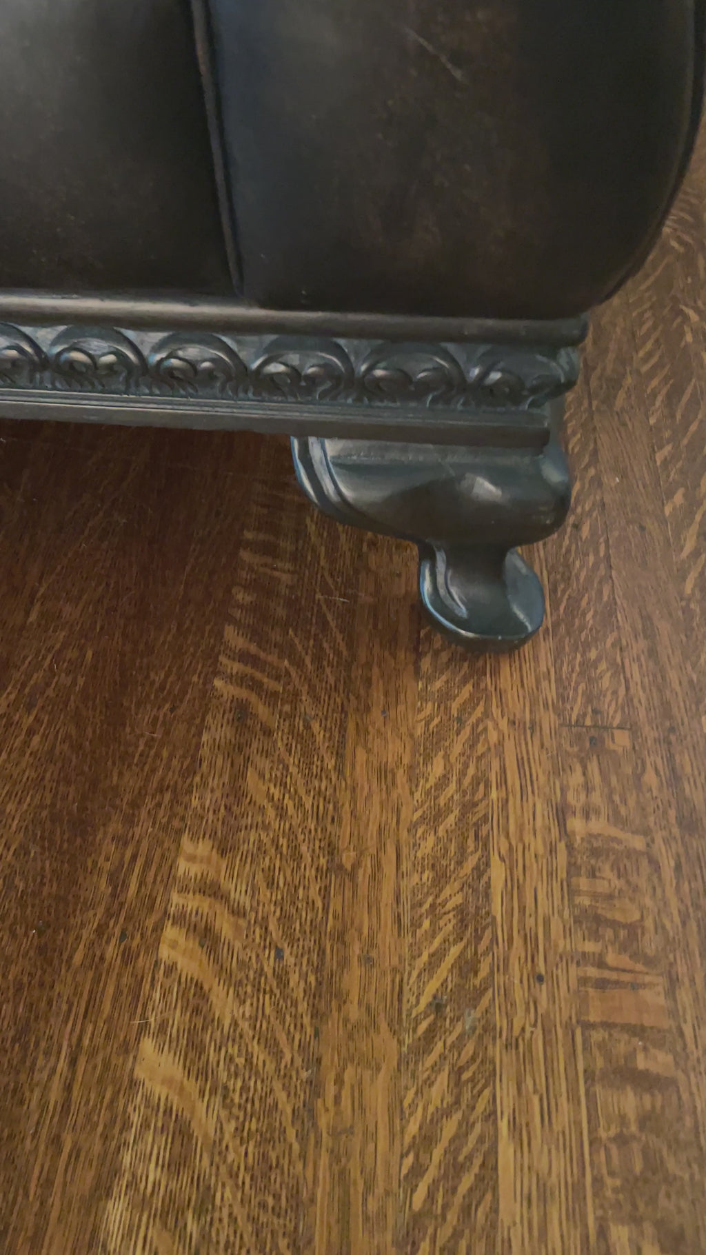 Bernhardt — Leather Sofa, Deep Seat