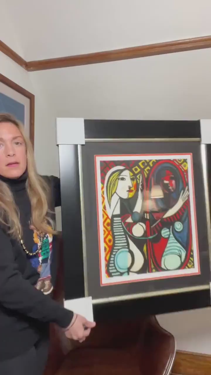 Pablo Picasso — Girl in a Mirror | Wiltsie Crump